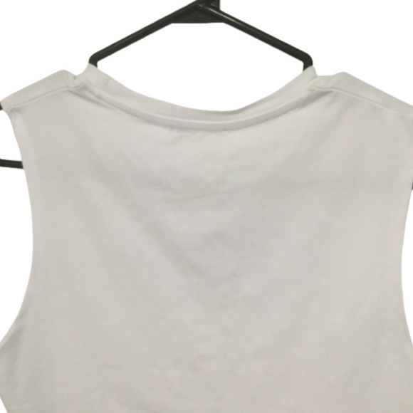 Zara size large, white crop top, new with tags, y2k - Picture 4 of 7